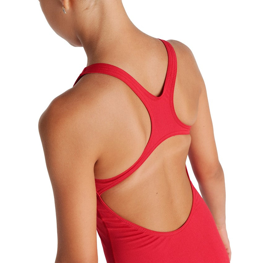 Arena Performance Girls' Solid Team Swim Pro Swimsuit - Red