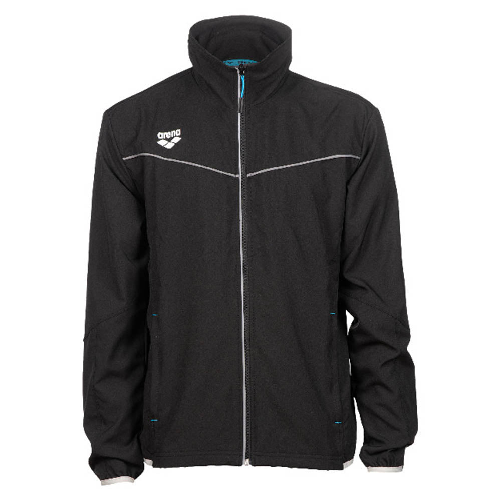 Arena team jacket panel black 004909