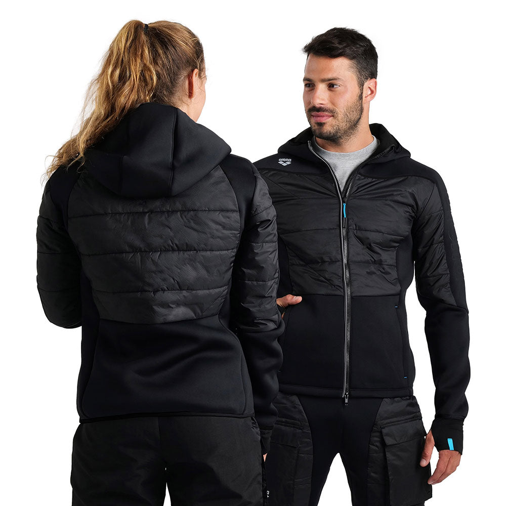 Arena Unisex Team Hooded Half-Quilted Jacket