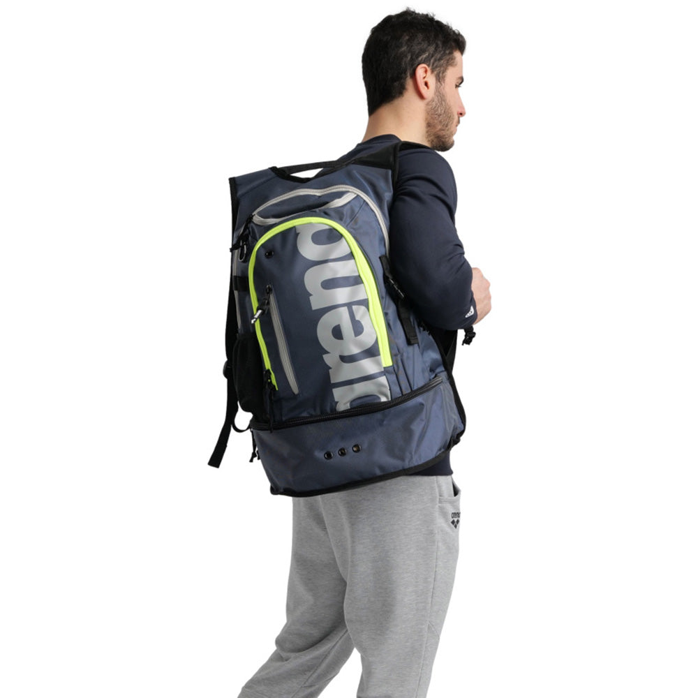 Arena Fastpack 3.0 Backpack - Navy/Yellow