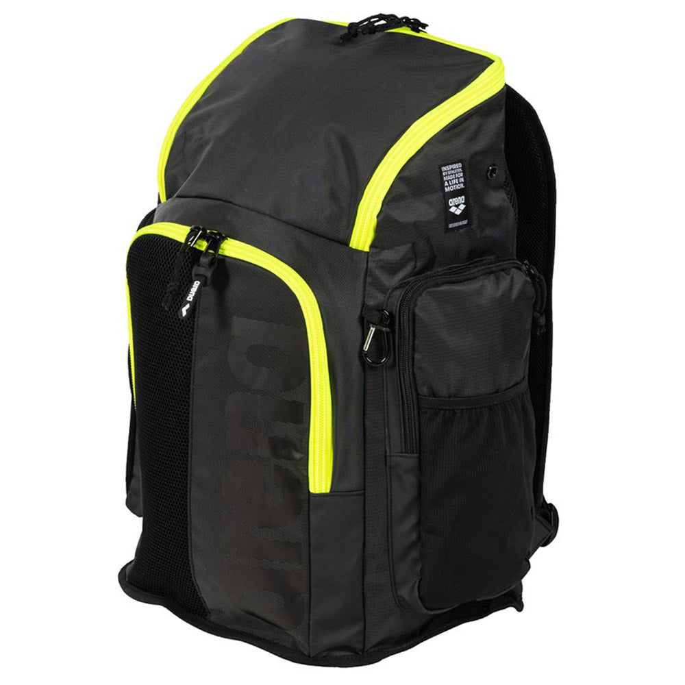 Arena Spiky III Backpack 45 L Smoke/Yellow
