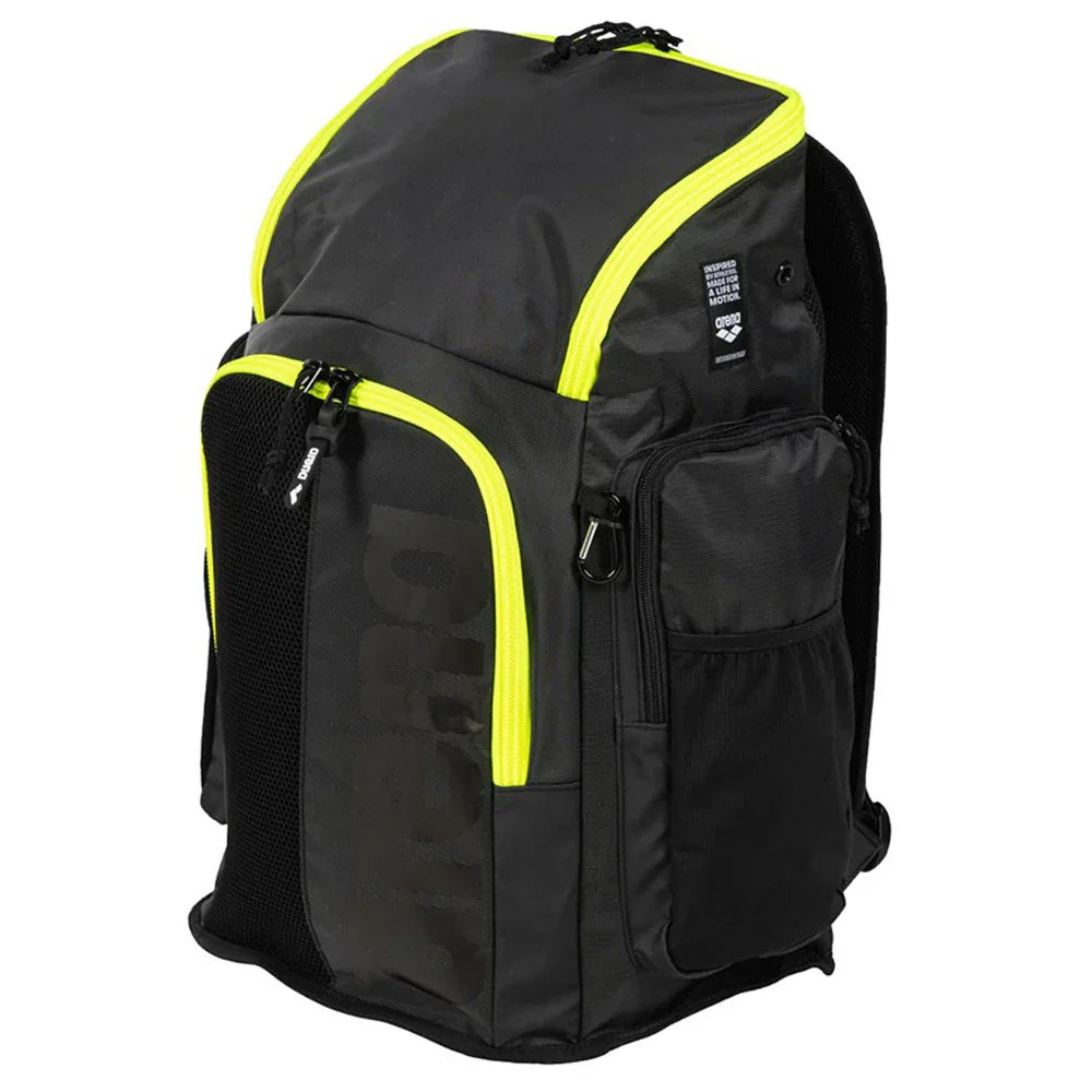 Arena Spiky III Backpack 45 L Smoke/Yellow