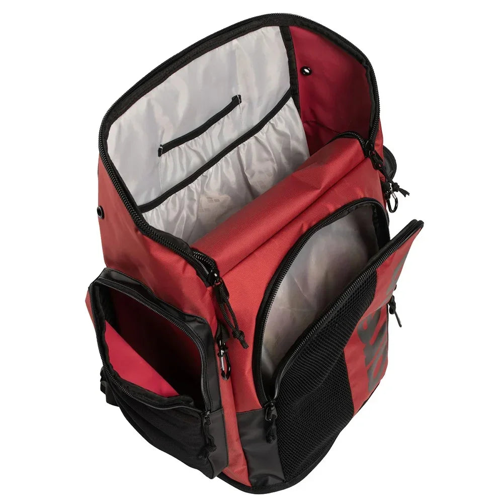 Arena Spiky III Backpack 45 L Crimson-Black