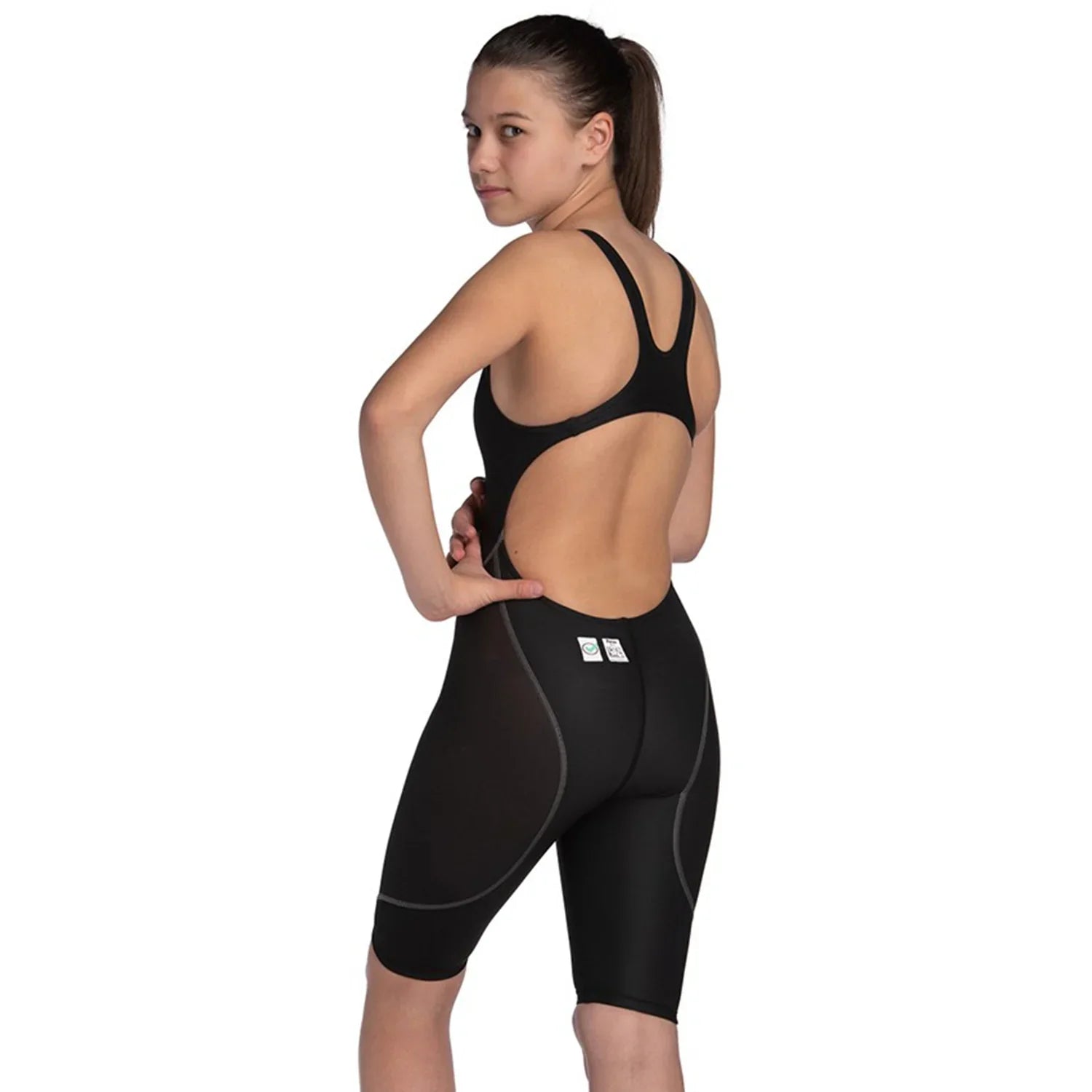 Arena Girls' Powerskin ST Next Racing Suit Open Back 005877