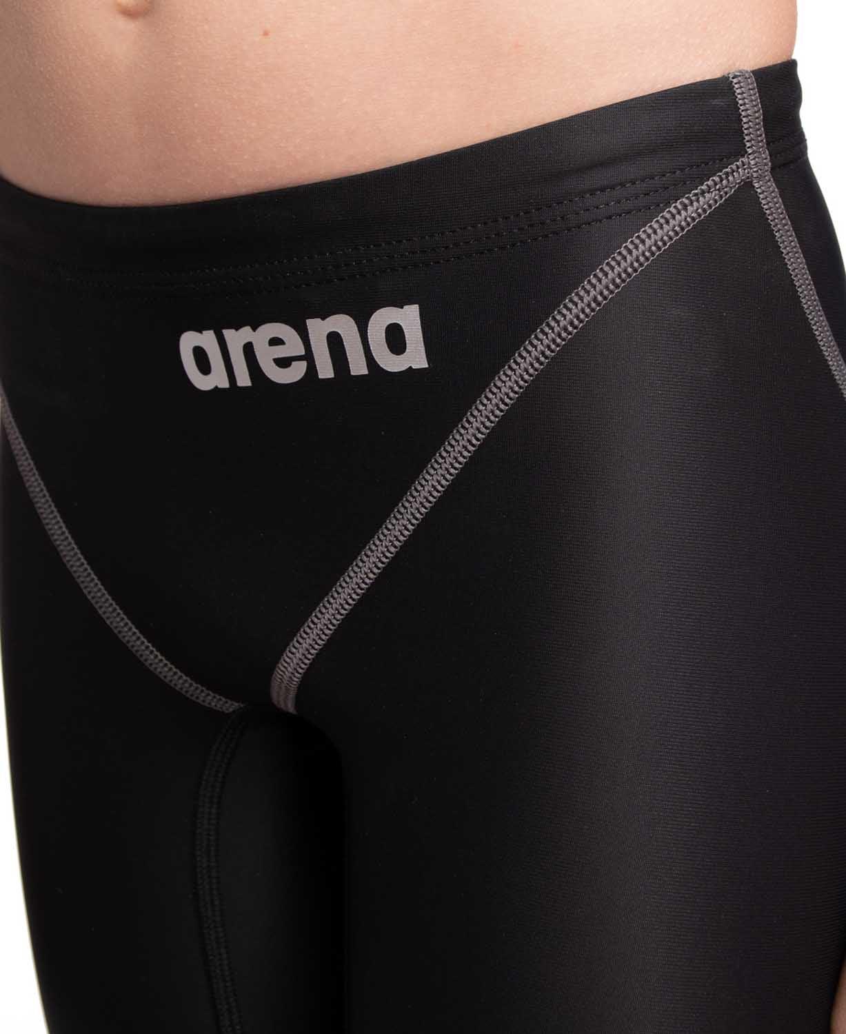 Arena Boys' Powerskin ST Next Racing Jammer - Black