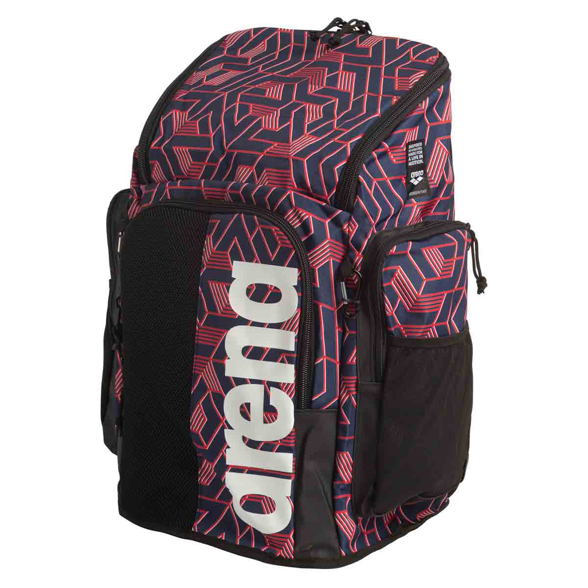 Arena Spiky III Allover Backpack 45 L Escape RWB