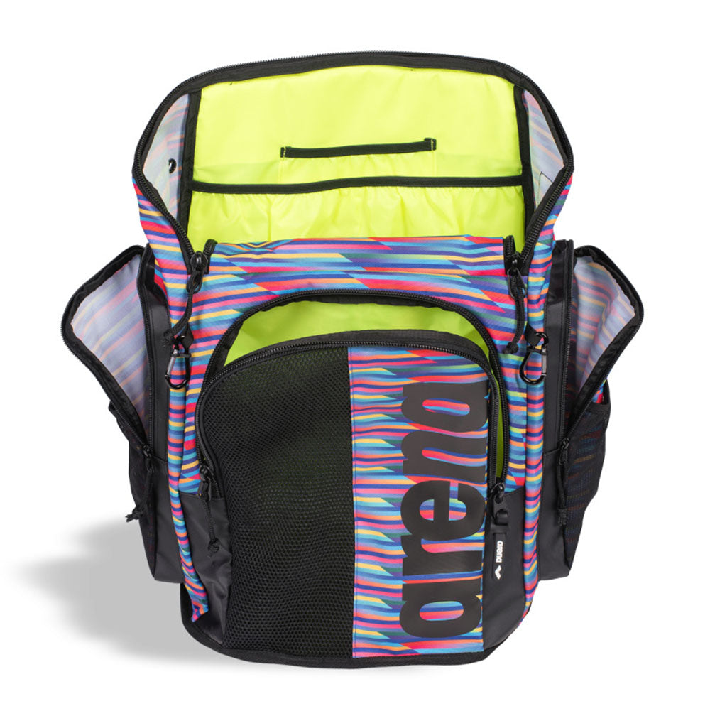 Arena Spiky III Allover Backpack 45 L Racing Stripes