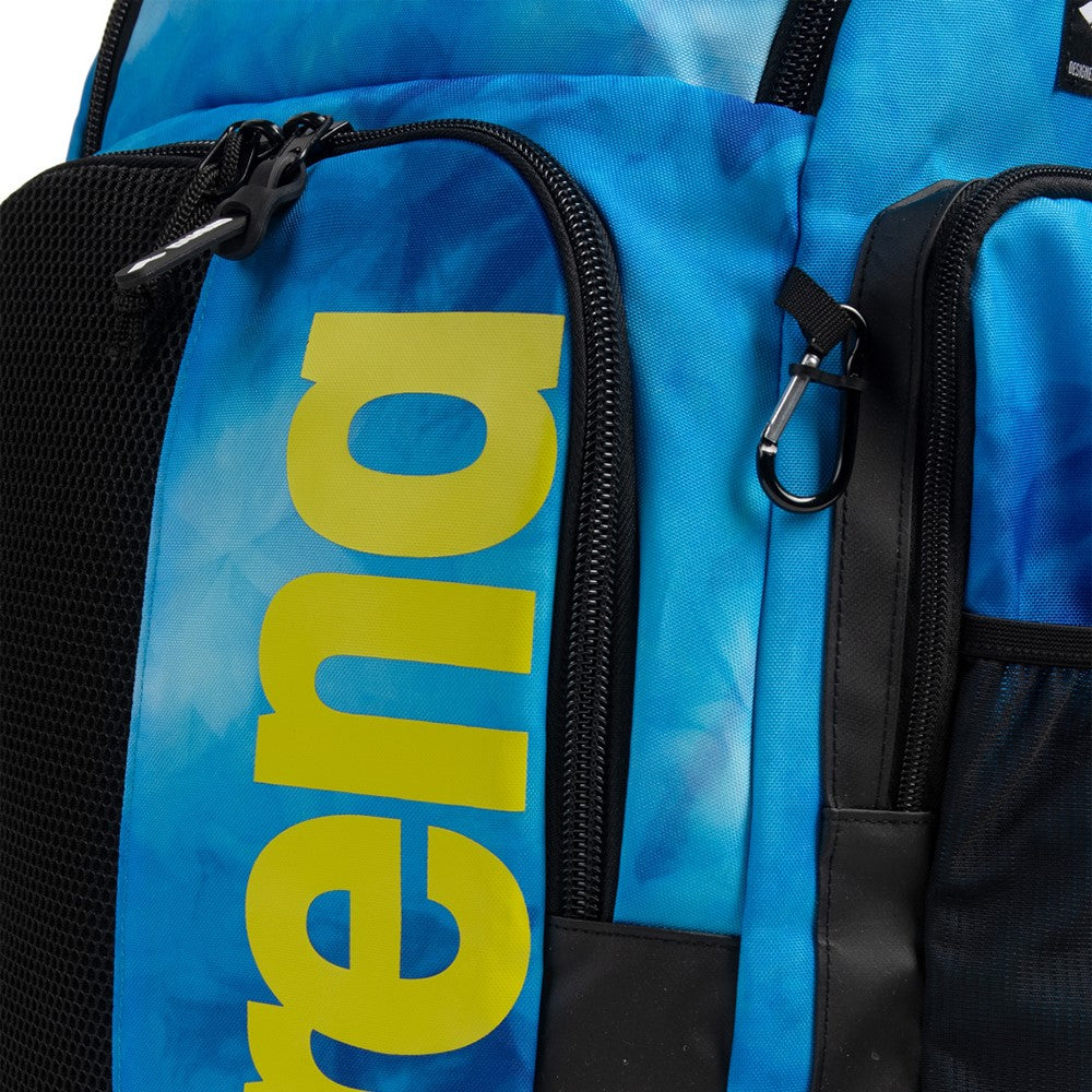 Arena Spiky III Backpack 45 L Allover Tie-Dye Blue