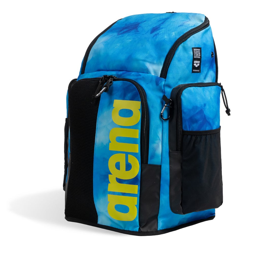 Arena Spiky III Backpack 45 L Allover Tie-Dye Blue