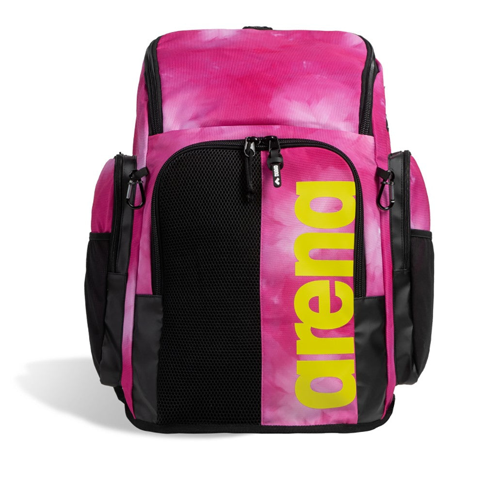 Arena Spiky III Allover Backpack 45 L Tie-Dye Pink