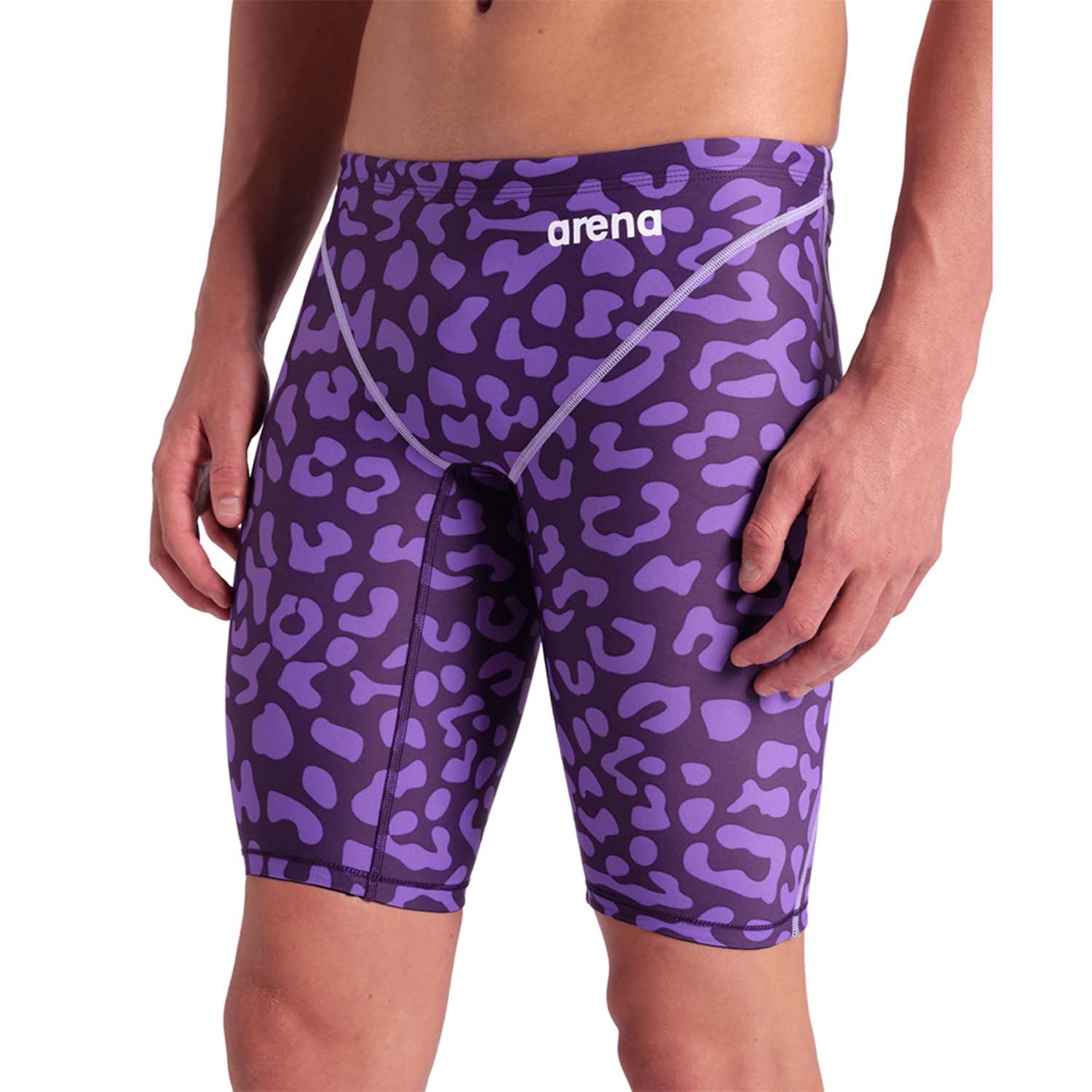 Arena Men's Powerskin ST Next Jammers Limited Edition Leopard Violet