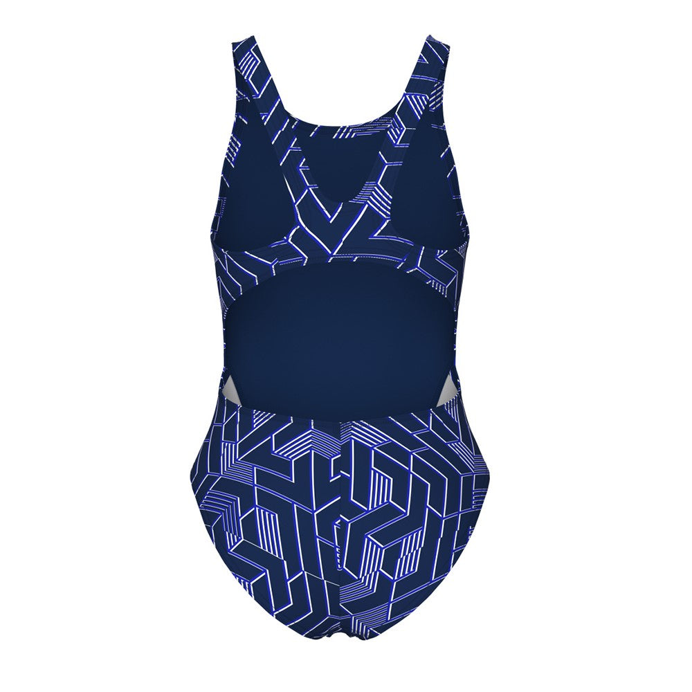 008475-700 Girls' Arena Escape Swimsuit