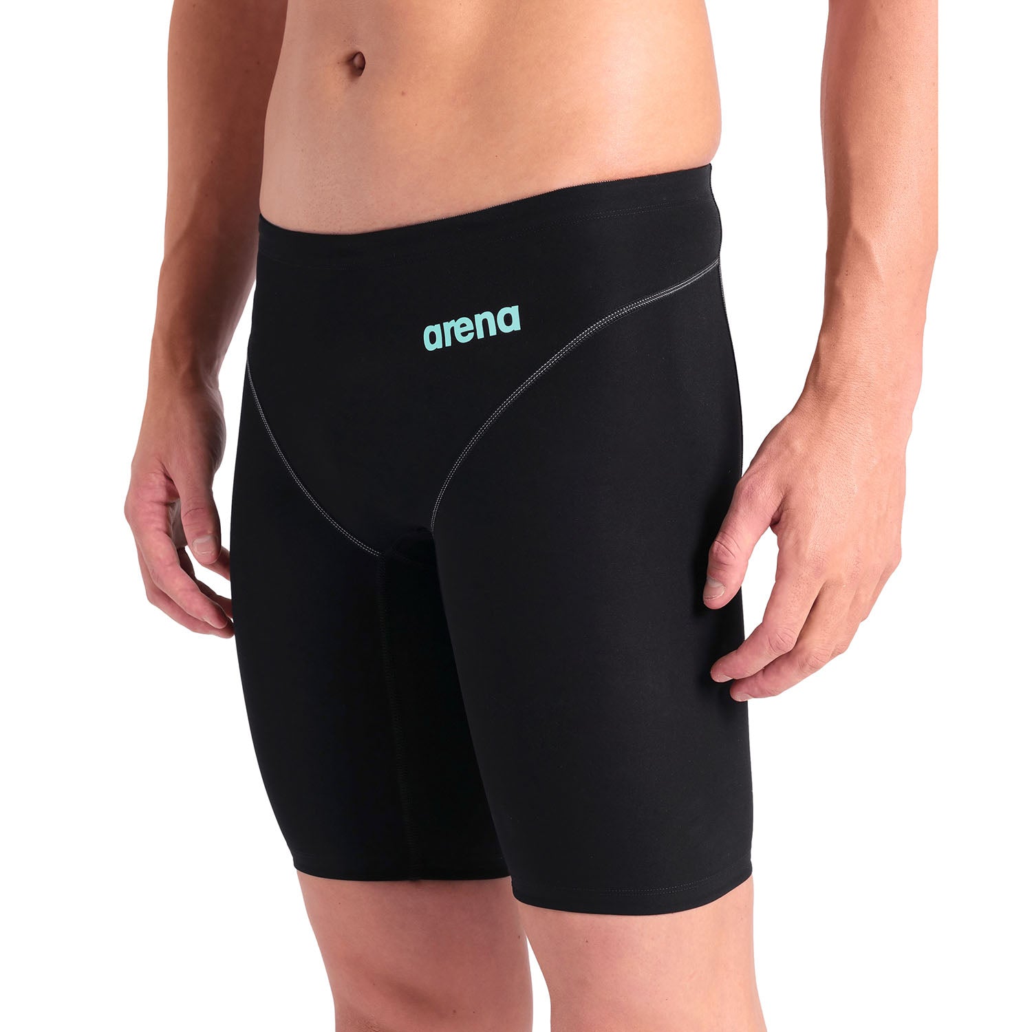 Arena Men's Powerskin Impulso Racing Jammer - Black/Teal