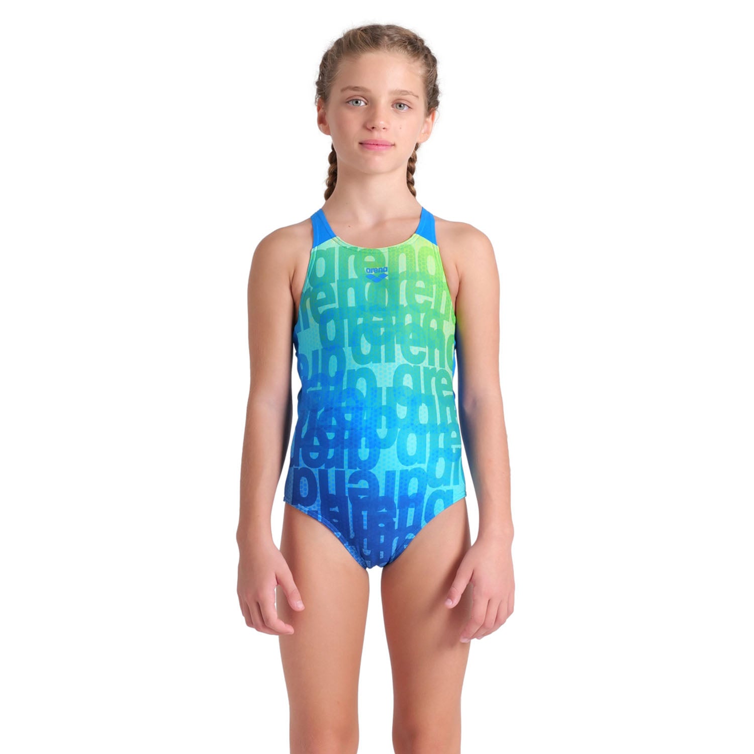 009007-808 ARENA GIRL'S MULTI COLOURS SWIMSUIT