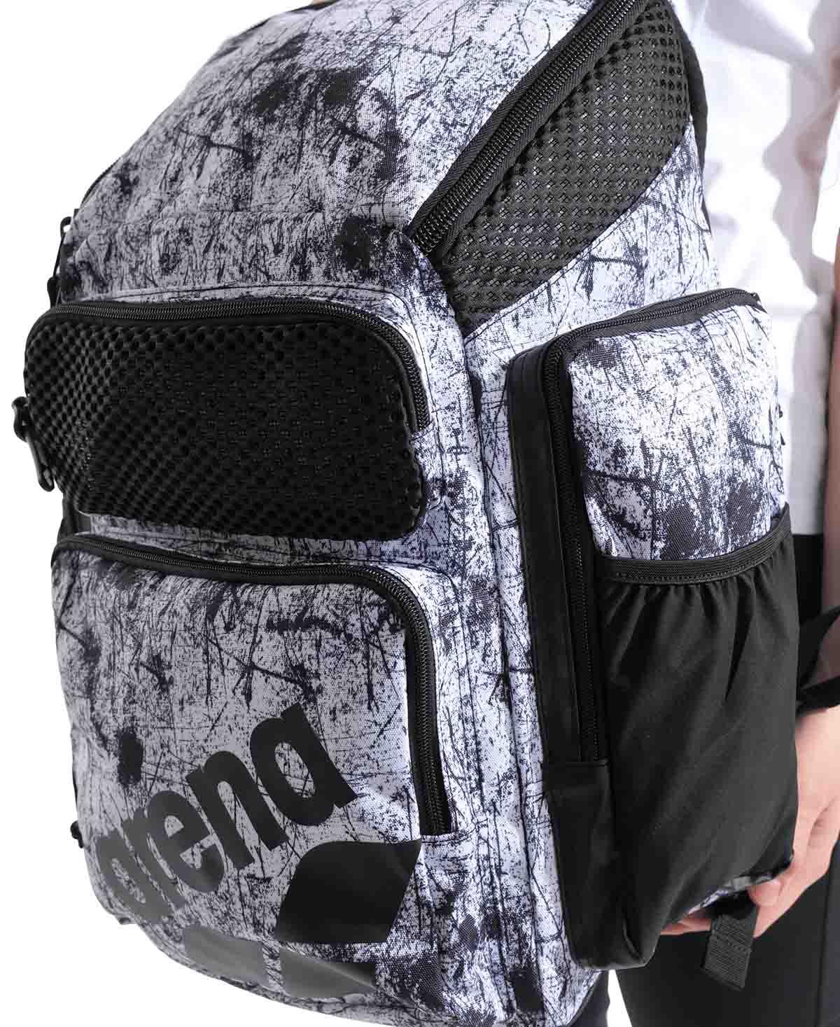 Arena One Go Allover Swim Sports Travel Backpack 45L - Lacquer