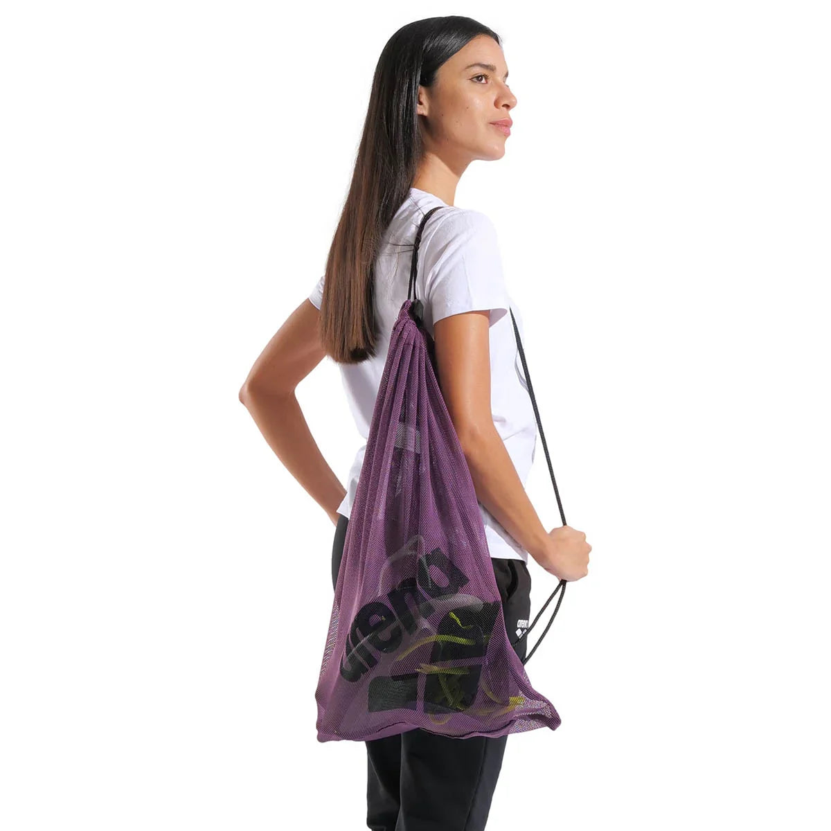 Arena One Go Mesh Bag Plum 010240-200