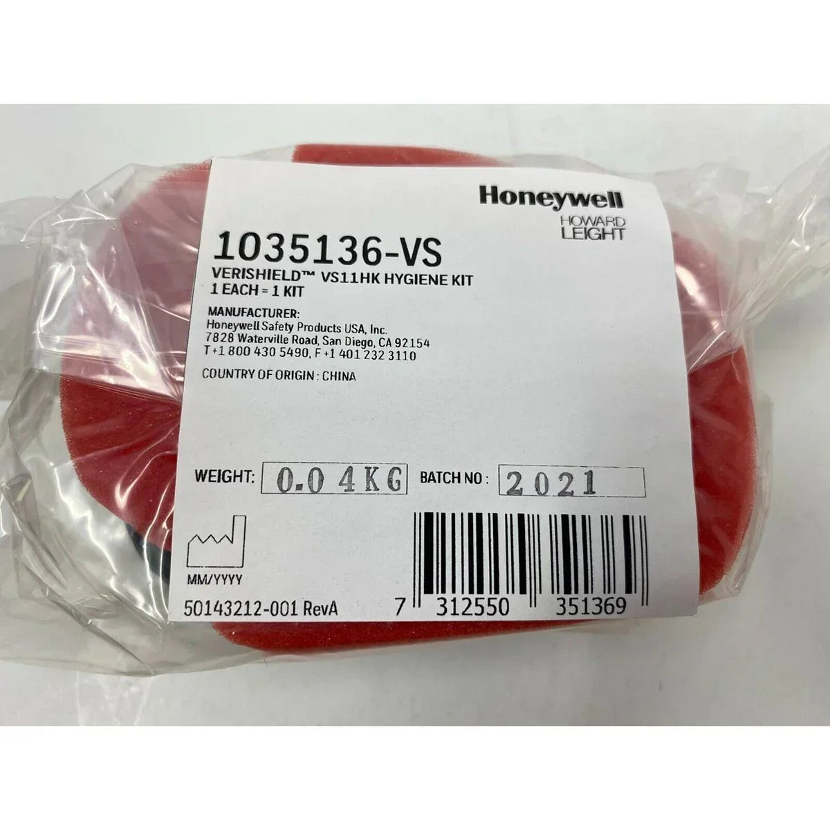 Honeywell 1035136-VS VeriShield VS11HK Hygiene Kit