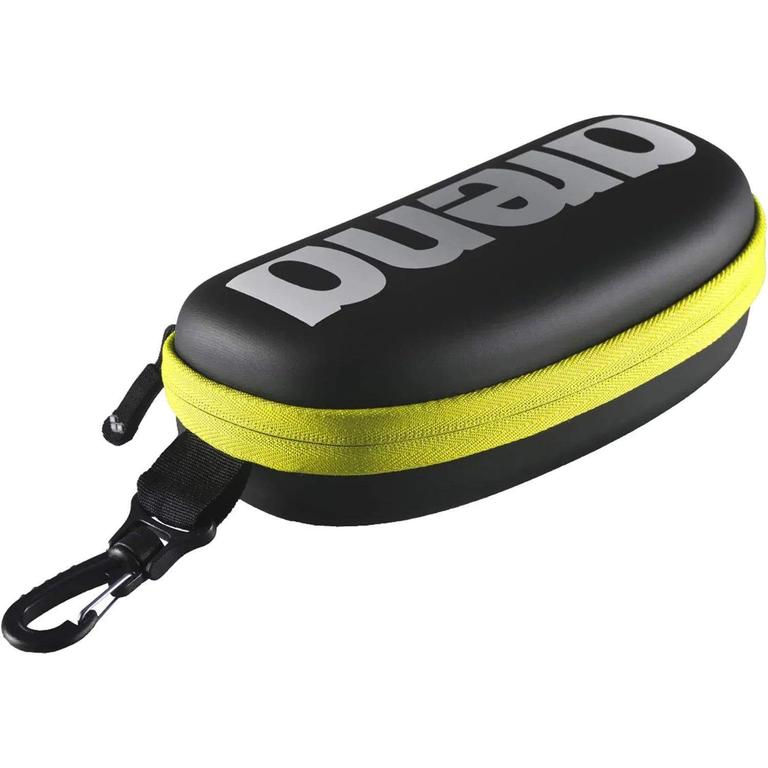 Arena Swimming Goggles Case Black/ Silver/Yellow