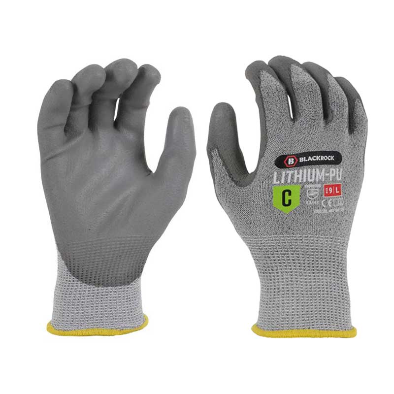 Blackrock Lithium PU Coated Cut-Resistant Gloves