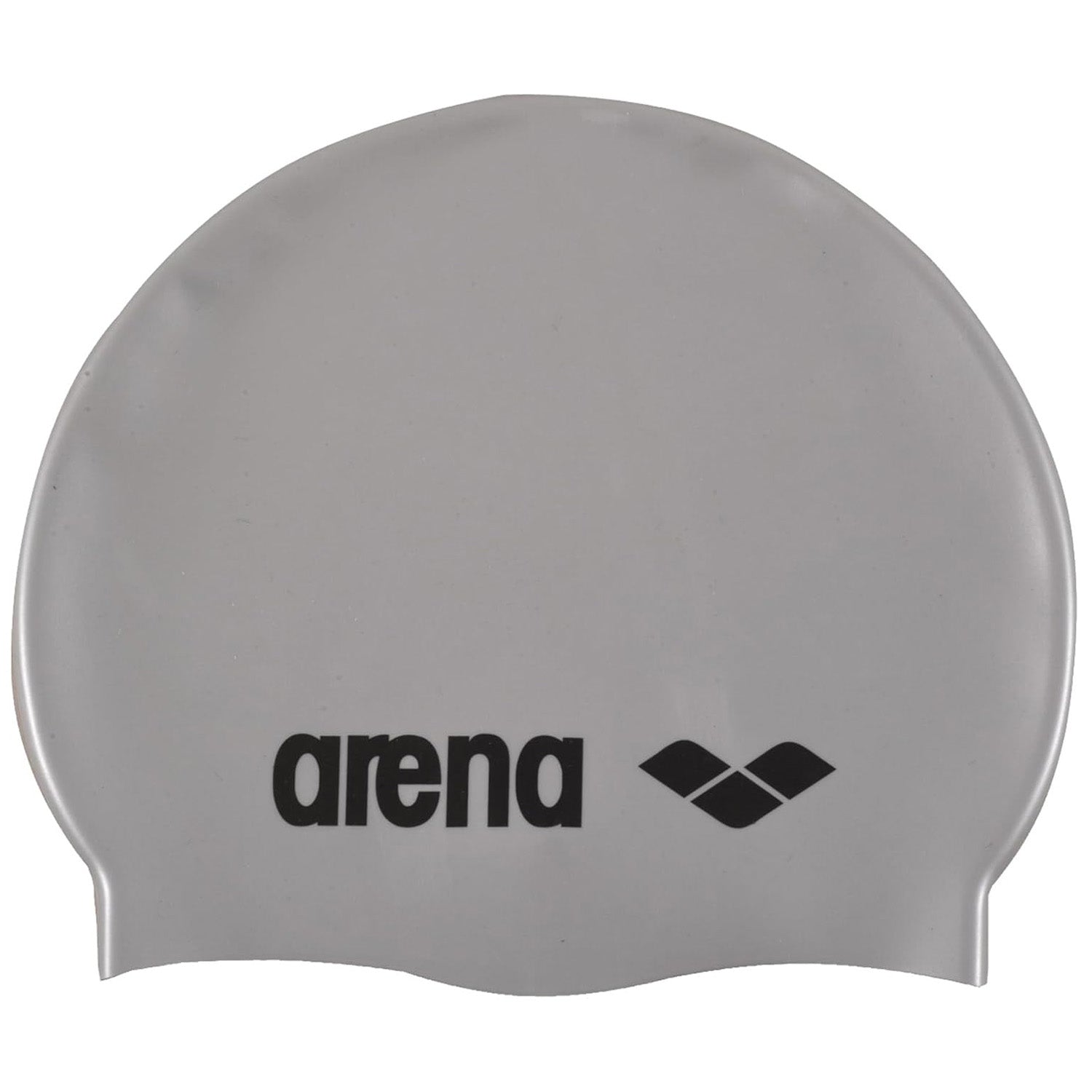 Arena Classic Silicone Junior Swim Cap - Silver 91670-51