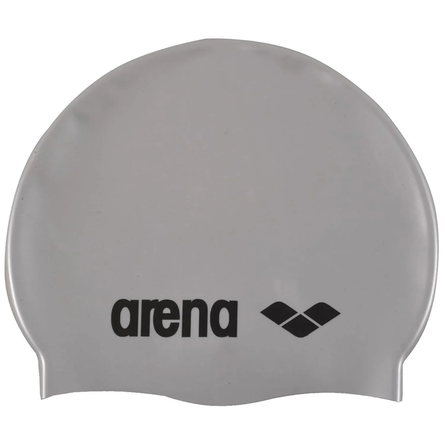 Arena Classic Silicone Junior Swim Cap - Silver 91670-51