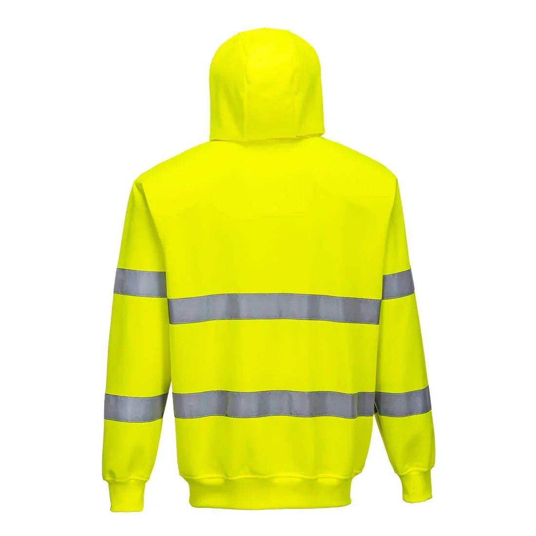 Portwest B305 Hi-Vis Zipped Hoodie Yellow