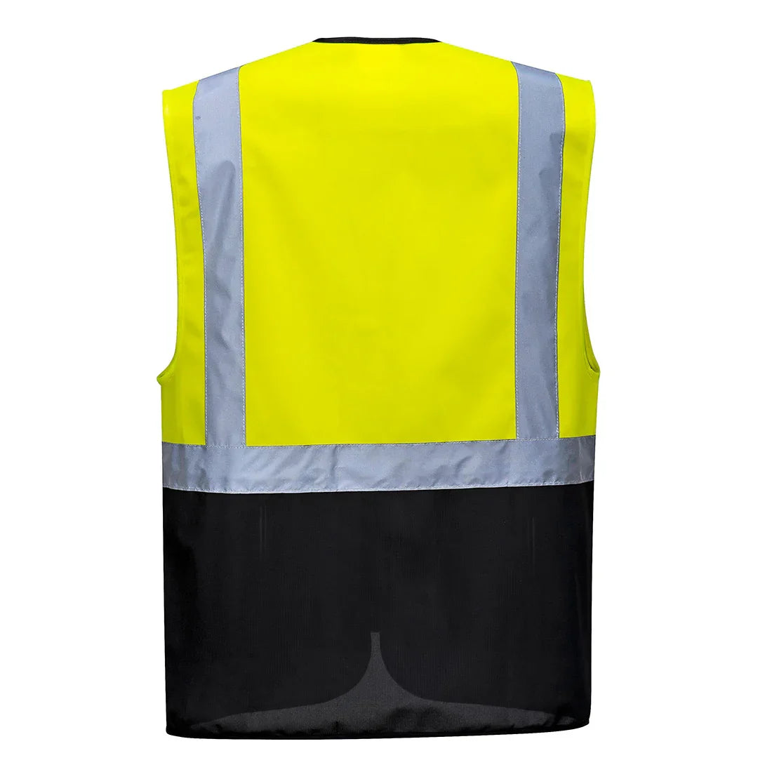 Portwest C476 Warsaw Hi-Vis Contrast Executive Vest Yellow/Black
