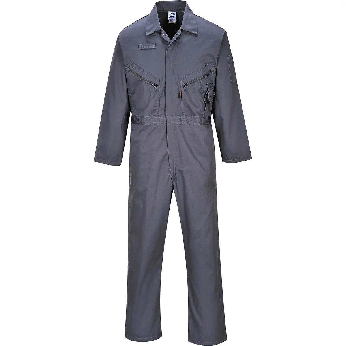 Portwest Liverpool Zip Coverall Graphite Grey