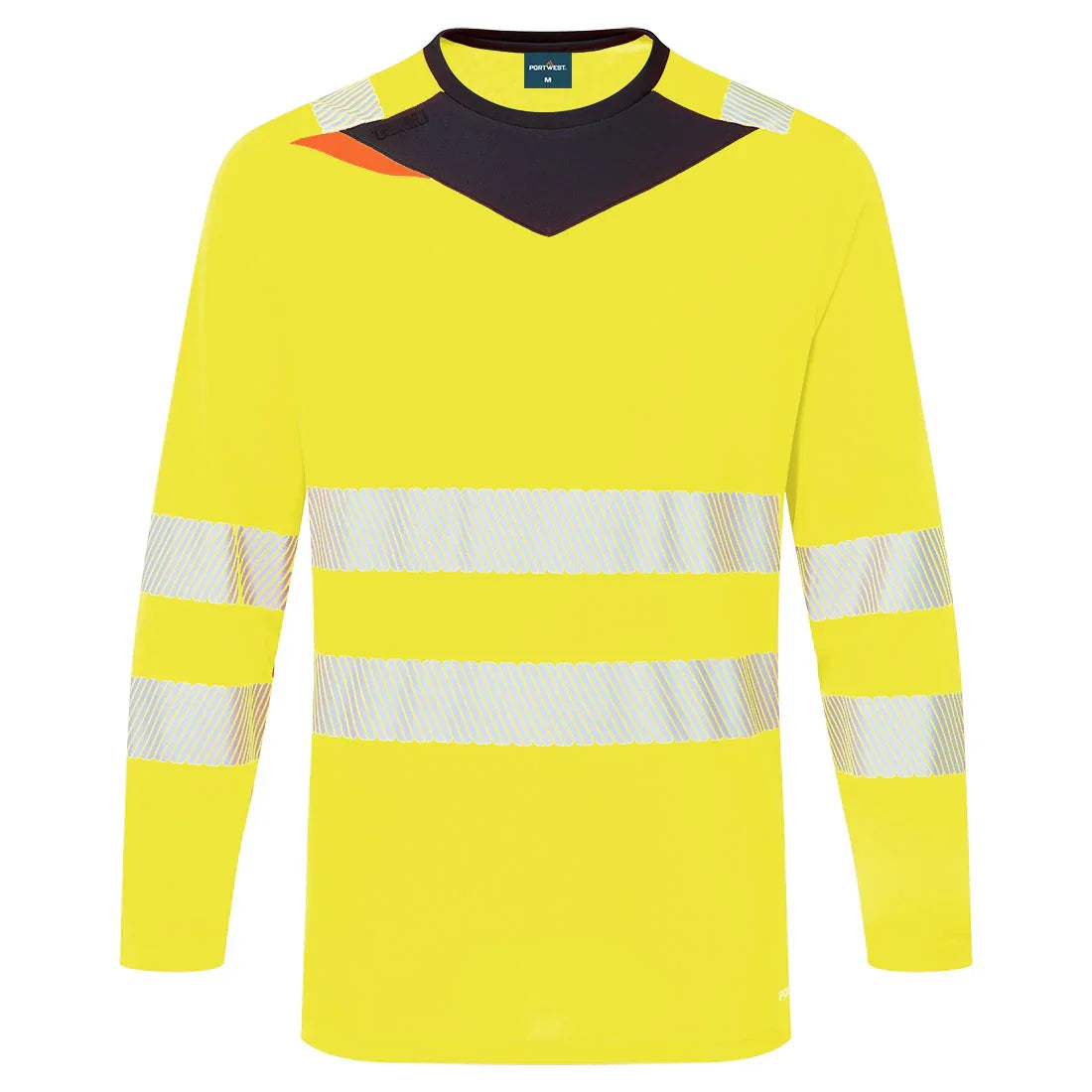 Portwest DX416 Hi-Vis T-Shirt Long Sleeve