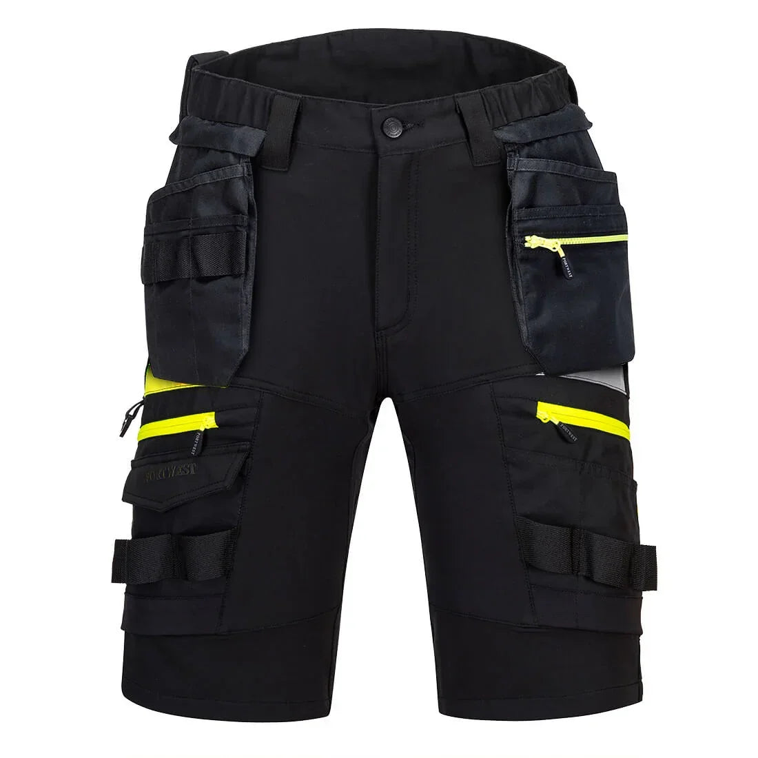 Portwest DX444 DX4 Detachable Holster Pocket Shorts Black