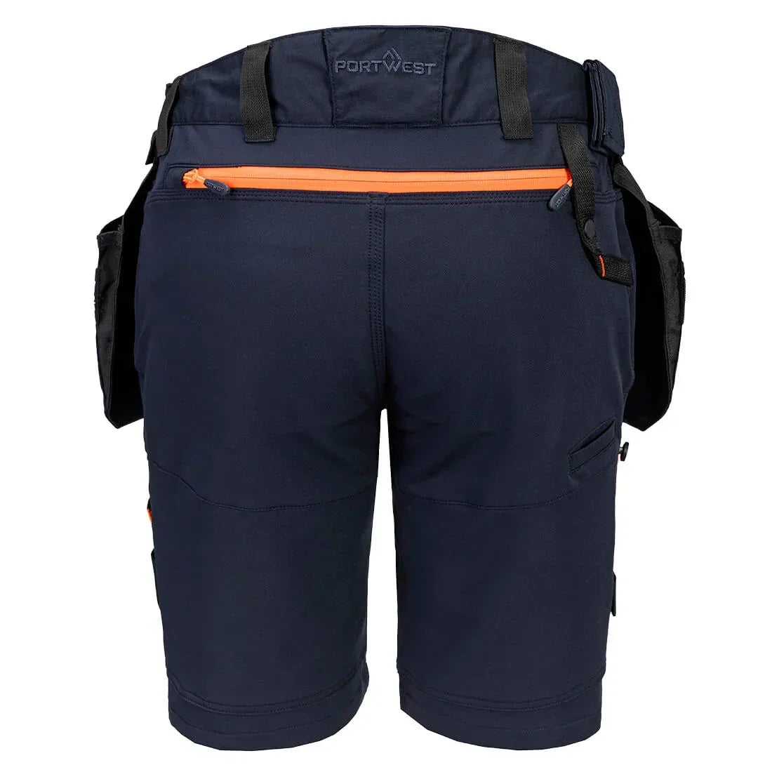 Portwest DX444 Detachable Holster Pocket Shorts Dark Navy