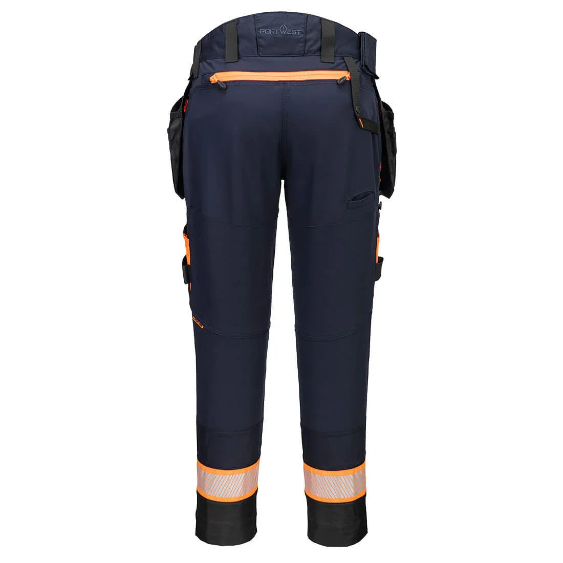 Portwest DX452 Women's Detachable Holster Pocket Trousers Dark Navy