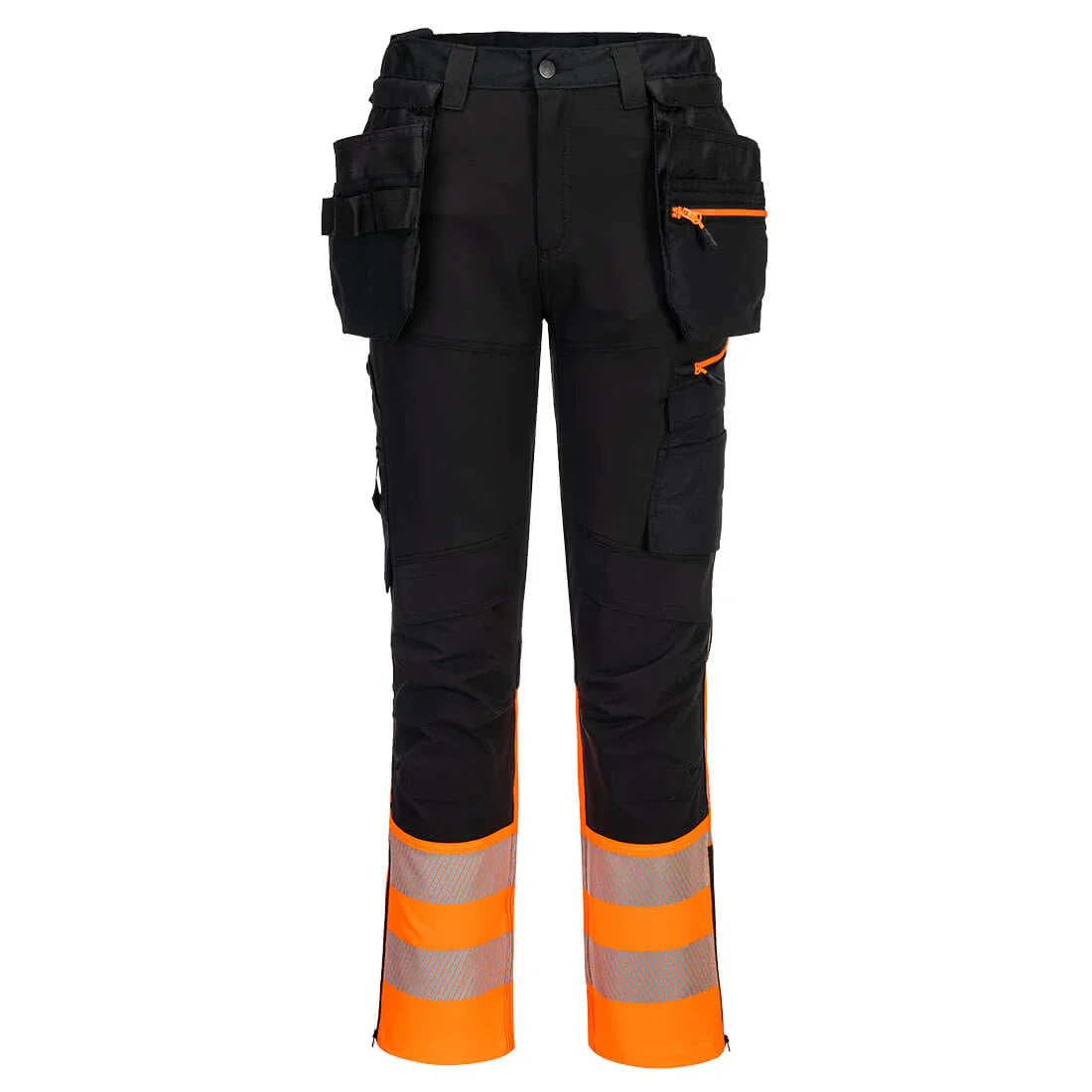 Portwest DX457 DX4 Hi-Vis Holster Pocket Craft Trousers OB