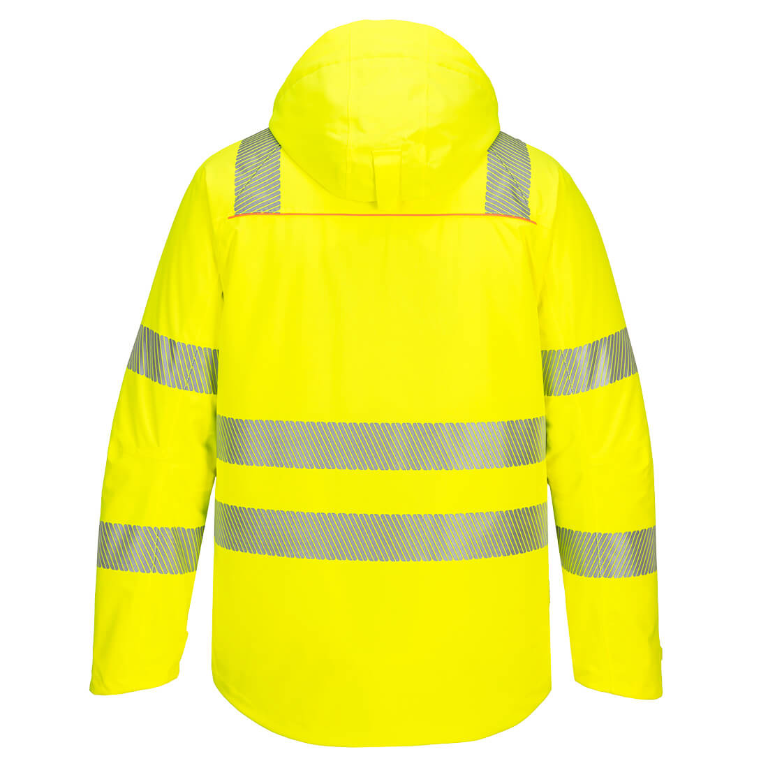 Portwest DX461 DX4 Hi-Vis Winter Jacket Yellow/Black Back