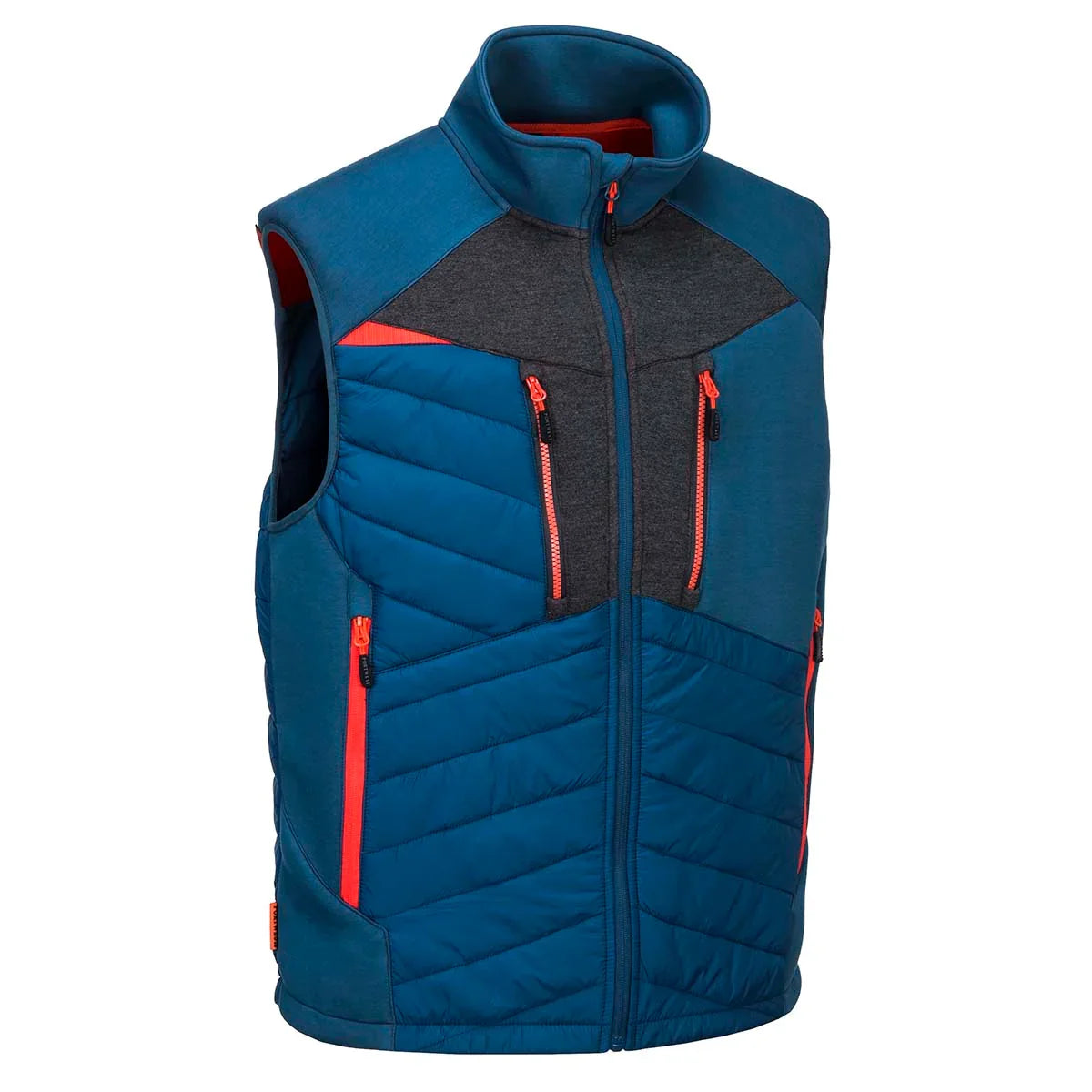 Portwest DX470 DX4 Hybrid Baffle Gilet Metro Blue