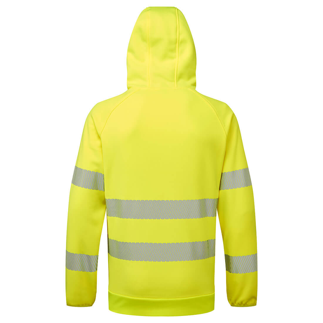 Portwest DX483 DX4 Hi-Vis Overhead Hoodie Yellow Black