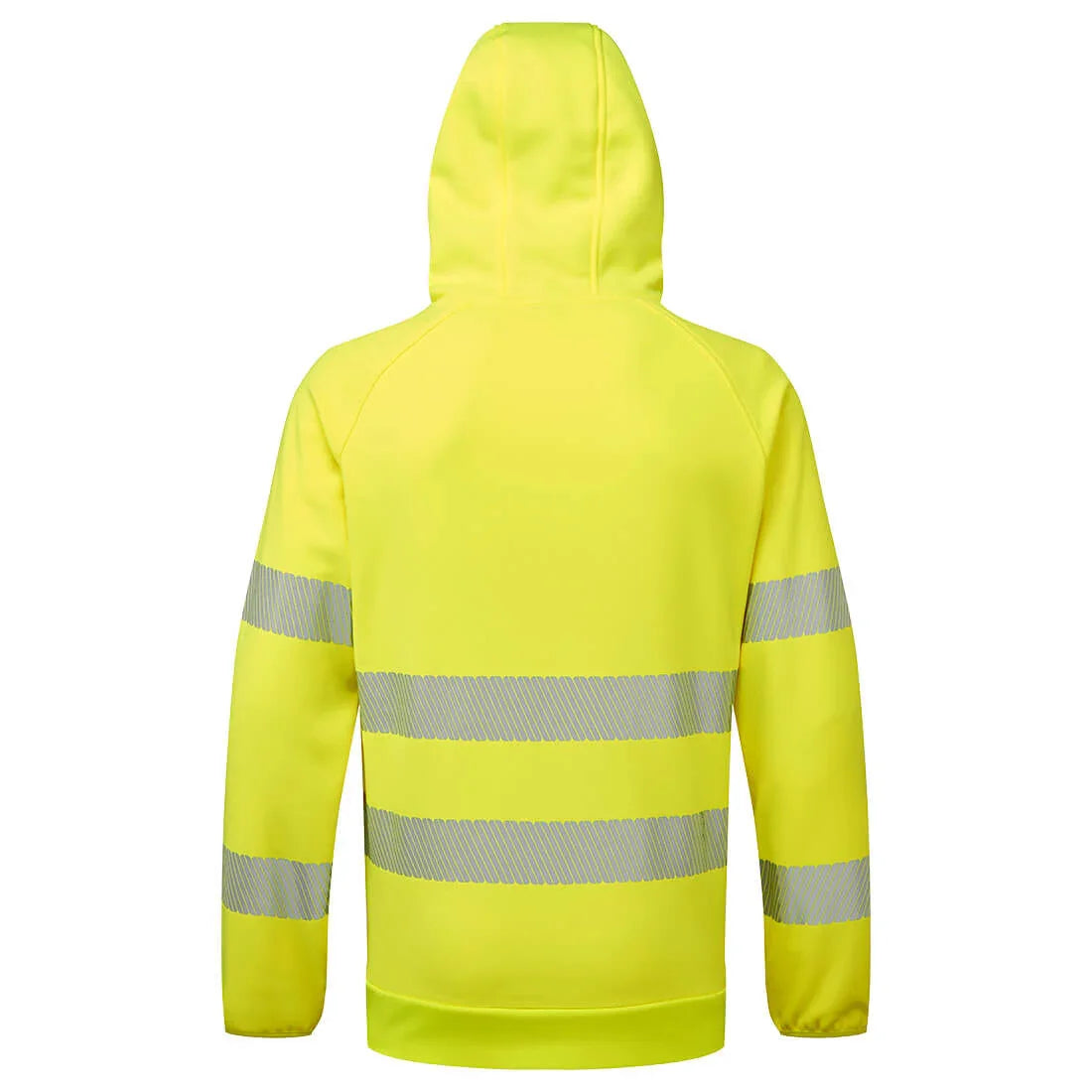 Portwest DX483 DX4 Hi-Vis Overhead Hoodie Yellow Black