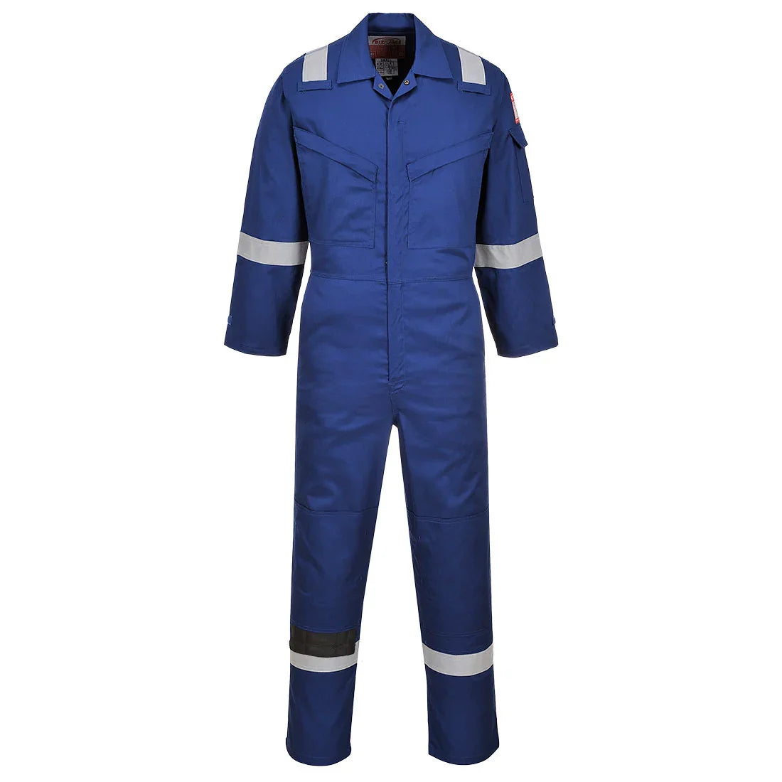 Portwest FR21 Bizflame Work FR Super Lightweight Anti-Static Coverall Royal Blue