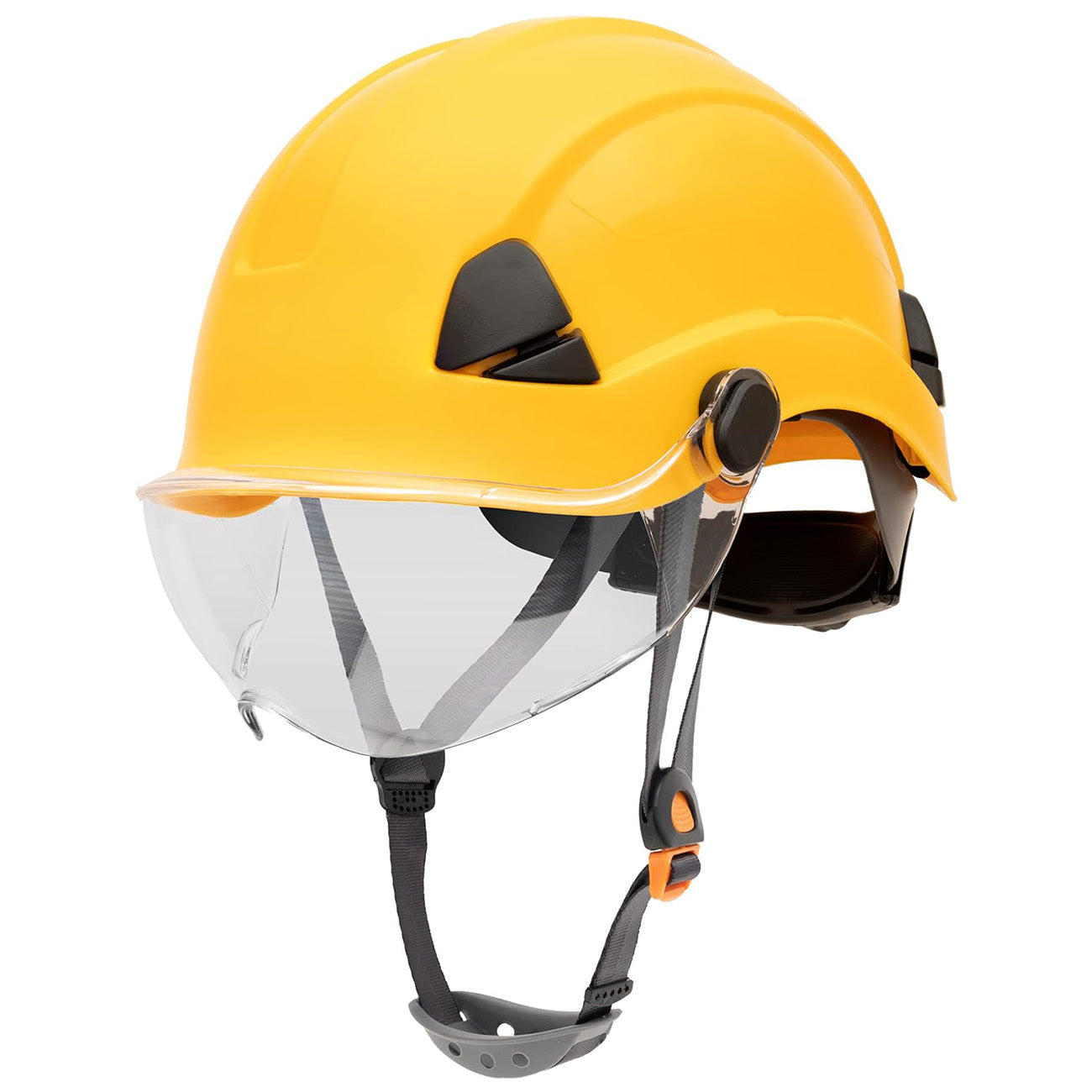 Honeywell Fibre Metal Safety Helmet Non-Vented Yellow