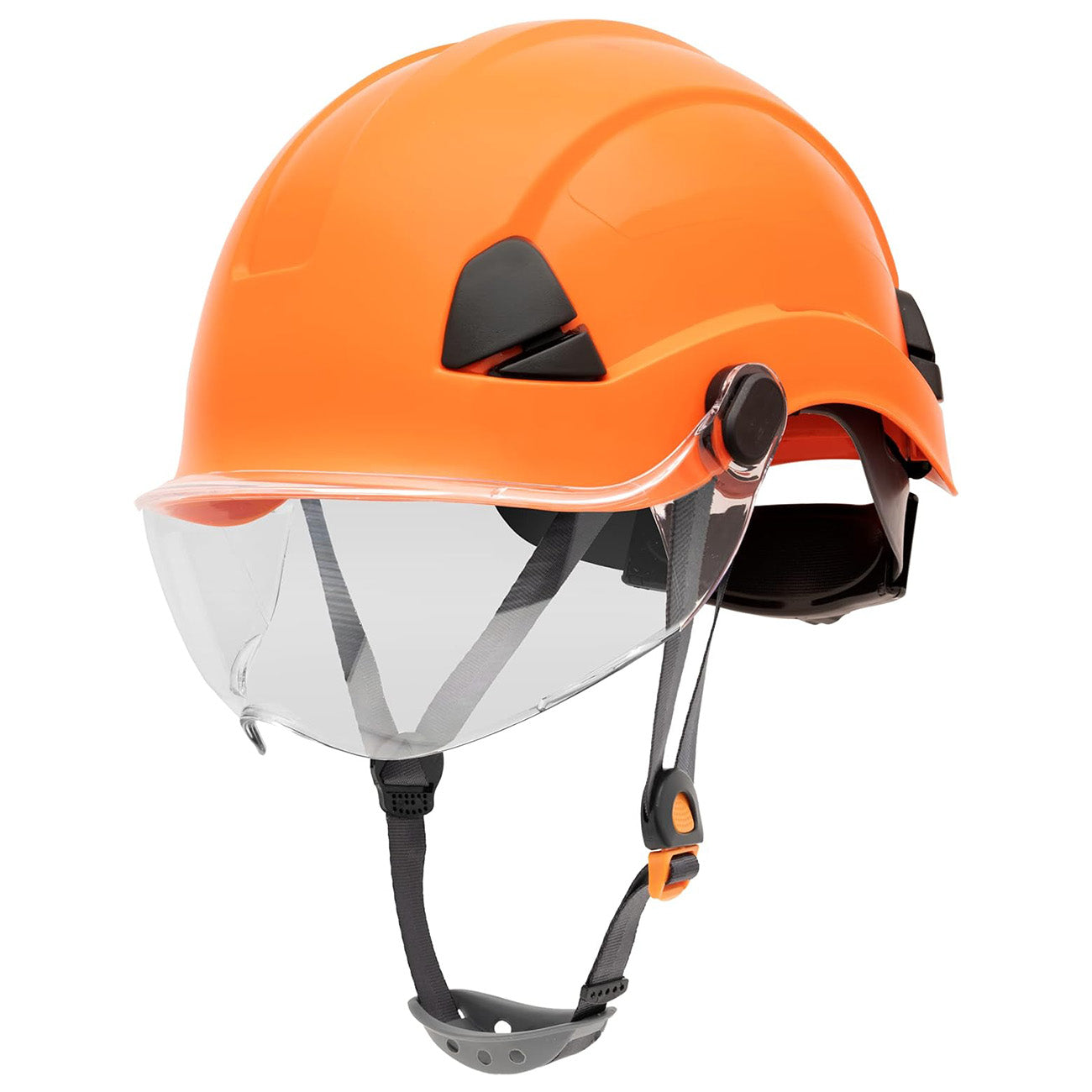 Honeywell Fibre Metal Safety Helmet Non-Vented Orange