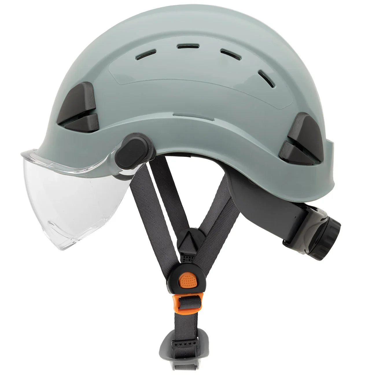 Honeywell Fibre Metal Safety Helmet Vented Grey_S