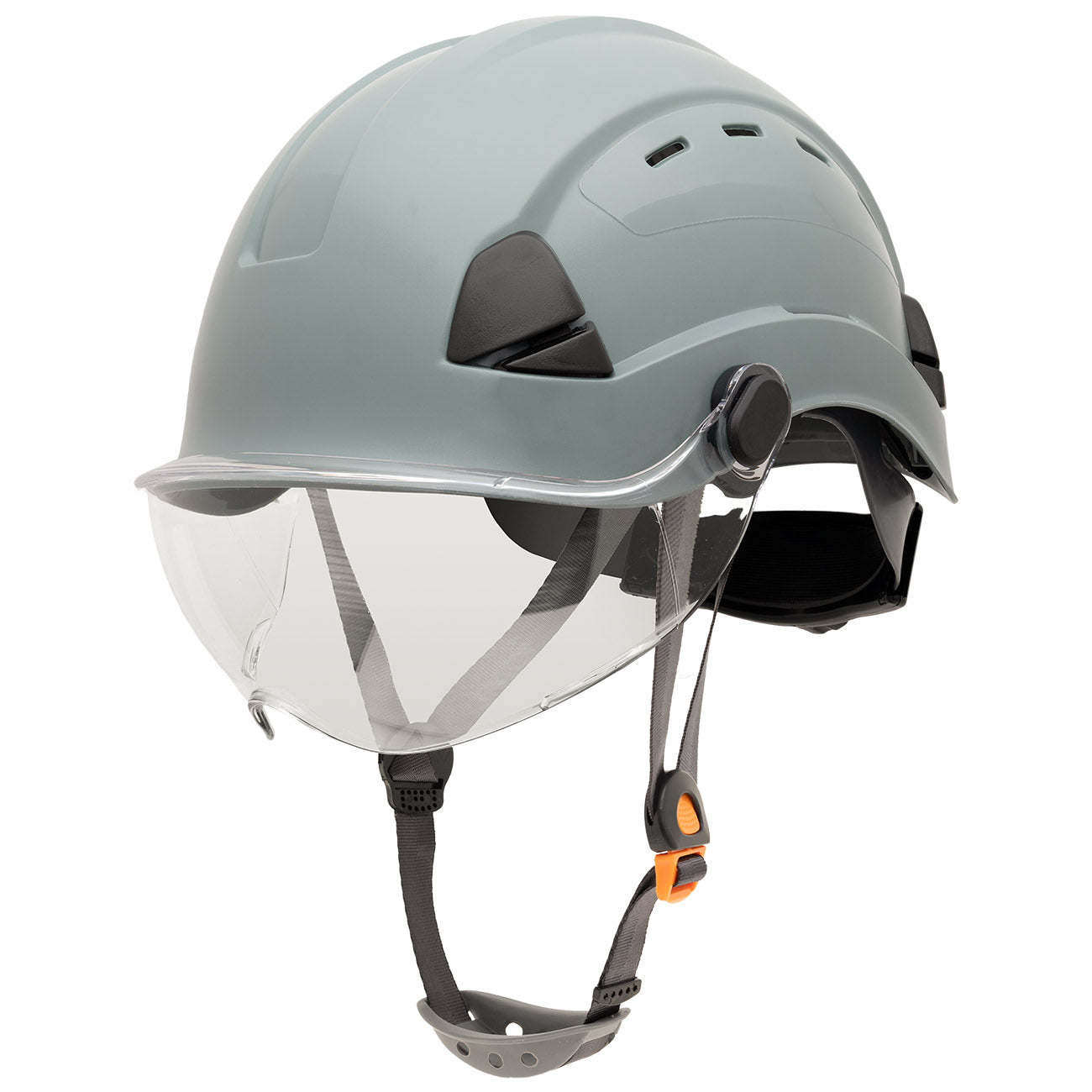 Honeywell Fibre Metal Safety Helmet Vented Grey