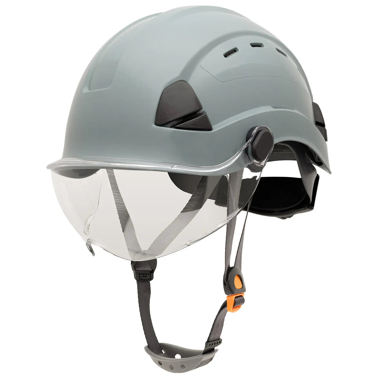 Honeywell Fibre Metal Safety Helmet Vented Grey