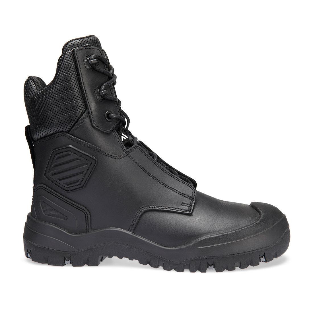 Portwest FT31 Steel Leather Shin Boot Black
