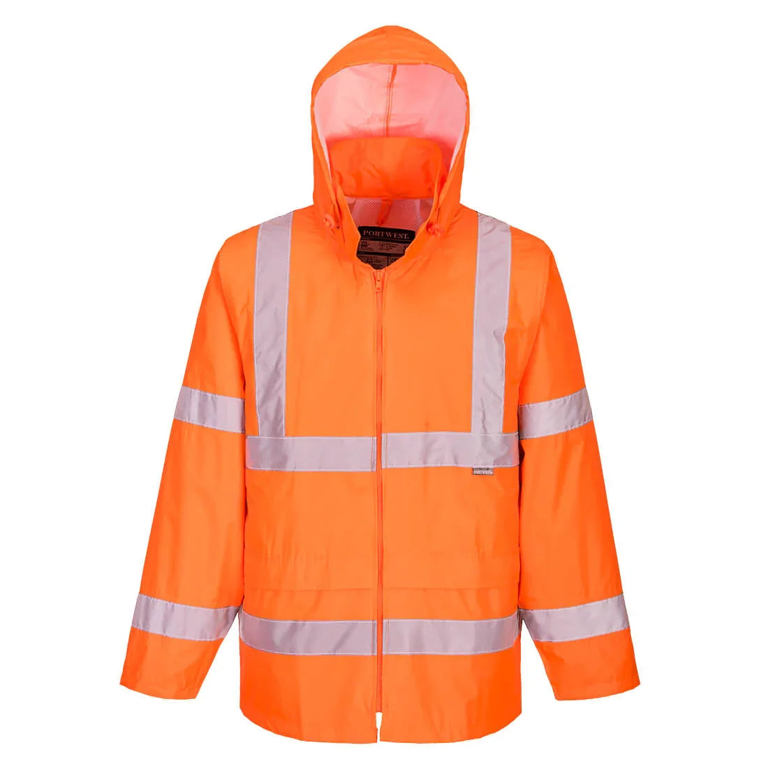 Portwest H440 Hi-Vis Rain Jacket Orange