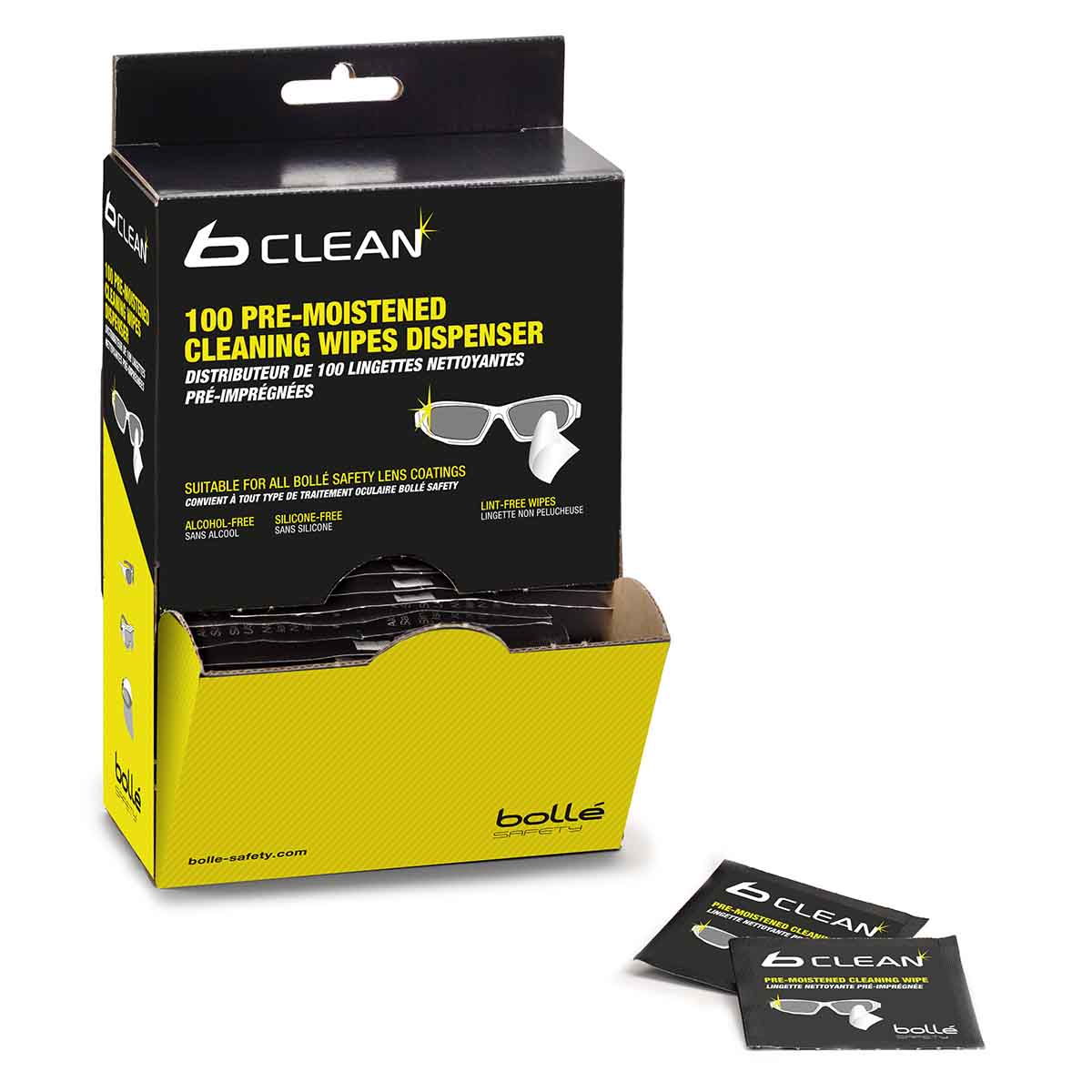 Bolle B-Clean B100 cleaning wipes