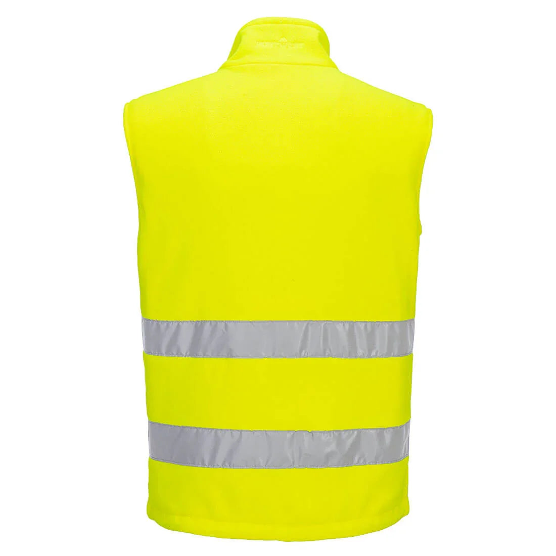 Portwest PW2 Hi-Vis Fleece Bodywarmer Yellow Black