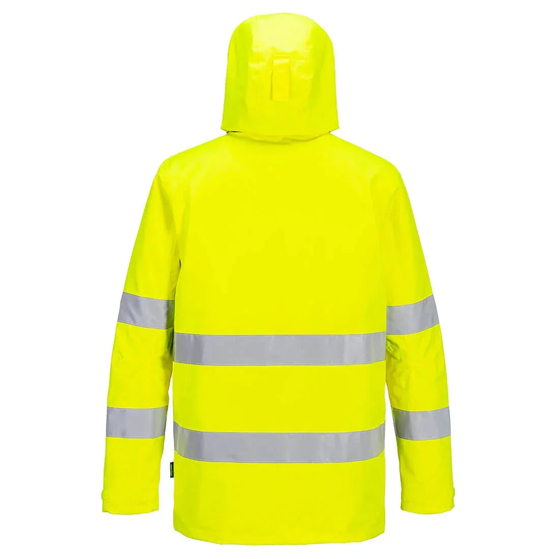 Portwest PW265 PW2 Hi-Vis Rain Jacket Yellow/Black