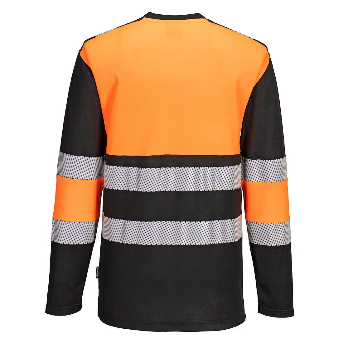 Portwest PW312 Hi-Vis Cotton Comfort Class 1 T-Shirt Orange/Black