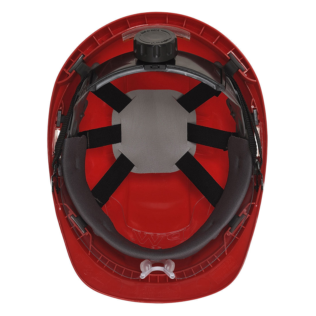 Portwest PW54 Endurance Plus Visor Helmet - nonvented - red